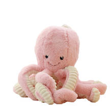 Pulpo de peluche creativo de 18-80cm, 5 colores, pulpo, muñecas ballena, peluches, juguetes de animales marinos, regalos para bebé 2024 - compra barato