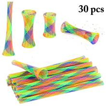 30PCS Spring Tube Cat Interactive Toys Catnip Kitten Playing Toys Plastic Spring Toys Pet Training Toys Multicolor Pet Supply 2024 - compre barato