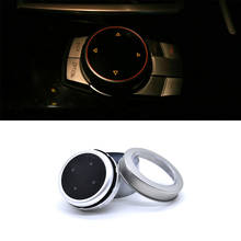 Car Multimedia Button Cover Interior Knob Frame Trim for BMW F10 F20 F30 for NBT Controller for iDrive Button 2024 - buy cheap