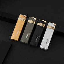 HONEST Metal Turbo Lighter Gas Lighter Unusual Mini Flints Cigarette Lighters Cigar Smoking Accessories  Gadgets for Men 2024 - buy cheap