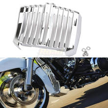 Motorcycle Chrome Oil Cooler Cover For Harley Touring 2017-2020 Twin-Cooled Road Glide Ultra Tri Glides FLHTK 2024 - buy cheap