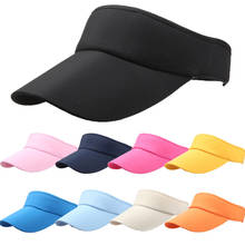 Summer Beach Hat Men Women Sport Headband Classic Sun Sport Visor Hat Cap Simple Full Breathable Womail Unisex Hat High Quality 2024 - buy cheap