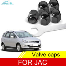 Колпачки для воздушных клапанов автомобильных колес с логотипом бренда JAC J5 S2 S3 S5 Iev6s аксессуары 2024 - купить недорого