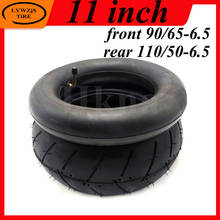 11 Inch Thickening Tire 90/65-6.5 Front Inner and Outer Tyre 110/50-6.5 Rear Wheel Tire for 49cc Mini Motorcycle Dirt Bike 2024 - buy cheap