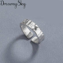 Design original boêmio retro antigo prata cor redonda anel para as mulheres moda aberto dedo anéis feminino boho jóias 2024 - compre barato