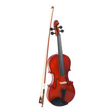Kit de iniciación de violín acústico antiguo, violín de tilo sólido 4/4, tamaño completo 2024 - compra barato