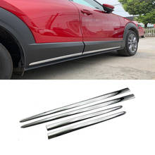 For Mazda Cx-30 Cx30 2020 2021 2022 Stainless Steel Side Door Body Trim Cover Decoration Moulding Strip Car Styling Accessories 2024 - buy cheap