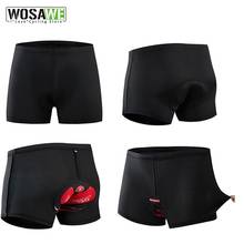 WOSAWE Cycling Shorts Gel Padded Men's Breathable Underwear Bicycle Mountain Bike MTB Downhill Riding Sports Compression Briefs 2024 - buy cheap