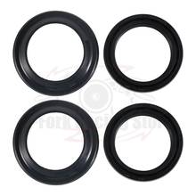 Fork Oil Seals 2PCS and Dust Seals 2 PCS Motorcycle ASSY KIT For Kawasaki NINJA ZX6R 2009-2012 2010 2011 2024 - buy cheap