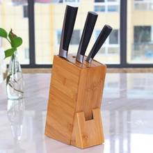 Chopsticks Bamboo Gadget Storage Bamboo Scissors Shelf Rack Knife Block Stand Organizer Accessories Kitchen Knife Holder 2024 - buy cheap