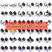 Modelos 36, 36pcs, laptop Notebook netbook carregamento porto DC power Jack conector para acer asus HP dell IBM Toshiba lenovo Hasee 2024 - compre barato