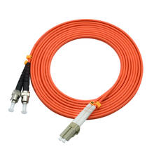 10Meters LC/PC-ST/PC,3.0mm Diameter,OM1 Multimode 62.5/125,Duplex,LC to ST Optical Fiber Patch Cord Cable 2024 - buy cheap