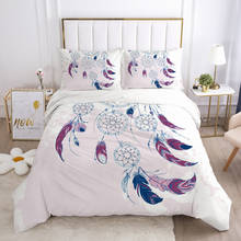 3D Bedding Set Europe Twin Duvet Cover Set 2-3PCS Comforter Case Pillowcases Bohemian dream catcher Bedclothes 2024 - buy cheap