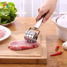 Roller Meat Hammer For Tenderizer Stainless Steel Tenderizer Loose Meat Barbecue Tool Steak Pork Cooking Chops Kitchen Tools 2024 - buy cheap