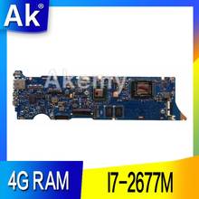 AK UX31E Laptop motherboard for ASUS UX31E UX31 Test original mainboard 4G RAM I7-2677M / i7-2640M 2024 - buy cheap