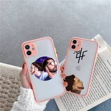 Pnl rapper capa de telefone macia, capa fosca transparente para iphone 7 8 11 12 plus mini x xs xr pro max 2024 - compre barato