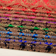 Silk fabric brocade jacquard attire fabric for sewing cheongsam and kimono dress of DIY material 2024 - buy cheap
