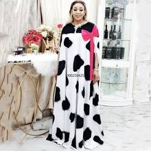 African Dresses For Women 2020 New Fashion African Women's Kaftan Long Dresses Free Size Loose Party Muslim Women Dress 2024 - buy cheap