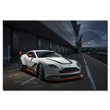 Aston Martin Vantage плакат Новый горячий арт 16x24 20x30 24x36 дюймов картина для декора стен гостиной автомобиля холст живопись 2024 - купить недорого