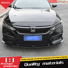 Para Honda INSPIRE Body kit spoiler 2016-2018 Honda INSPIRE ABS Amortecedor dianteiro Difusor Traseiro lip spoiler traseiro Amortecedores protetor 2024 - compre barato