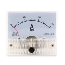 Ampere-medidor de corrente dc 0-30a, amperímetro analógico vu, não precisa de derivação, medidor de amperímetro 2024 - compre barato