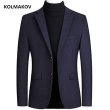 2021 new arrival Spring and Autumn blazer men business casual blazers men,men's Suit high quality wool jackets men size M-4XL 2024 - buy cheap