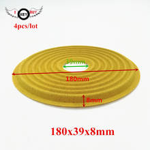 I KEY BUY 4pcs/ lot 180mmx39mm  Woofer Spring Pad 15-18 Inch Woofer Elastic Wave Centering Piece 39-75mm Coil Freely Cut 2024 - buy cheap