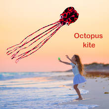 Sport Flying Kite Kids Toys Children Gifts 4m Single Line Spot Octopus Frameless Kite Outdoor Software Flying Kite Kids Toy 2024 - buy cheap