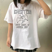 UNUTH-camisetas blancas de algodón de gran tamaño para mujer, camisetas holgadas con estilo, Tops Vintage informales para mujer 2021 2024 - compra barato