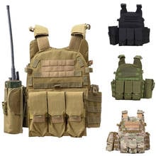 Tactical Molle Vest JPC Plate Carrier Chest Rig Military Harness Ammo Magazine Pouch Airsoft Paintball Hunting Armor Vest 2024 - buy cheap