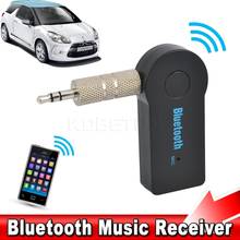 Kit bluetooth universal automotivo, receptor de áudio e música mp3 sem fio para carro, cabo usb + adaptador aux de 3.5mm + receptor 2024 - compre barato