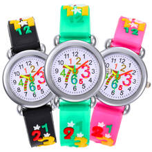 Child Baby Puzzle 1-9 Arabic Numbers Kid Digital Electronics Watch Children Waterproof Watch Girl Boy Clock Kids Quartz Watches 2024 - buy cheap
