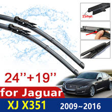 for Jaguar XJ X351 2009~2016 Front Windscreen Windshield Wipers Car Accessories Car Wiper Blade 2010 2011 2012 2013 2014 2015 2024 - buy cheap