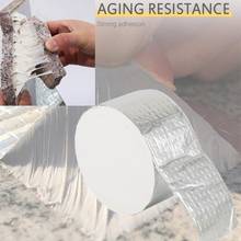 1 Pcs Waterproof Aluminum Foil Adhesive Tape  Duct Tape Repair Crack Thicken Butyl Home Renovation Tools Cocina Home Garden 2024 - buy cheap