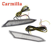 Carmilla-Luz LED de conducción na para Toyota Rush 2018 2019 2020, accesorios de coche, impermeable, ABS, 12V, DRL, lámpara antiniebla, decoración 2024 - compra barato