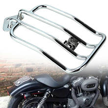 Prateleira de bagagem traseira para motocicleta, para modelos davidson xl883/1200 x48 2024 - compre barato