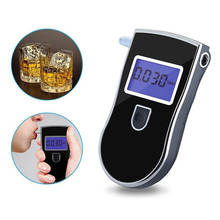 Alcoholímetro Digital con pantalla LCD y 5 boquillas, alcoholímetro de policía profesional para estacionar el Alcohol 2024 - compra barato