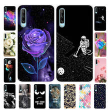 Capa para sony xperia 5 j9210 capa silicone macio tpu flor fundas para sony xperia 1 caso j9110 telefone caso coque xperia5 2024 - compre barato