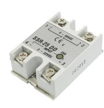10 pcs SSR-25DD  Single-Phase Solid State Relay 25A/110V DC control DC SSR25DD 2024 - buy cheap