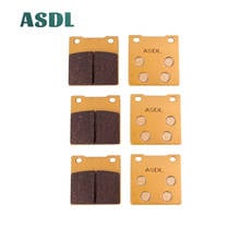 Motorcycle Front and Rear Brake Pads For Suzuki RG 250 1983 GSX 400 FW/FWS/FWS GSX 550 ESD/ESE/EFE/EFF/ESH/EFG 1984-1987 #c 2024 - buy cheap