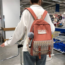 Рюкзак DCIMOR в китайском стиле с пряжкой для ремня, водонепроницаемый нейлоновый женский ранец, школьный портфель для девочек-подростков, дорожная сумка 2024 - купить недорого