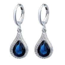 Earrings Charming Crystal Earrings for Women Fashion Party Jewelry Gifts 2024 - buy cheap