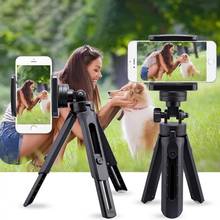 Mini Portable Tripod Selfie Telescopic Foldable Desktop Camera Mobile Phone Stand Holder Bracket 2024 - buy cheap