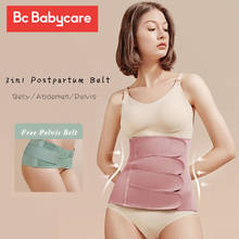 BC Babycare Postpartum Belly Bandage Slimming Corset Body Shaper Shapewear Waist Abdomen Pelvis Trainer Recovery Belly Belt 2024 - buy cheap