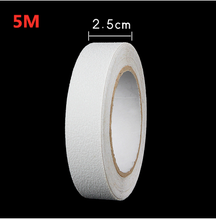 1pcs 2.5cm 5m Anti Slip Safety Tape,  Black/White Roll, Anti Slip Safety Tape, Safety Tape, Adhesive Grip Tape, Warning Tape 2024 - buy cheap