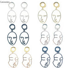 Leosoxs 2pcs Stainless Steel  Ear Gauges Ear Plug Tunnels Face Dangle Ear Expander Fashion Body Piercing Jewelry 2024 - buy cheap
