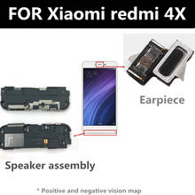 Auricular para altavoz Xiaomi redmi 4X, piezas de repuesto y reparación de teléfono 2024 - compra barato