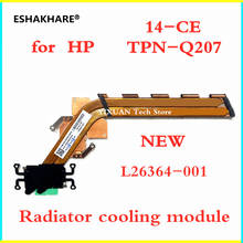 HP 14-CE CE0027TX CE0016TU CE1007TX CE0035TX TPN-Q207 fan radiator cooling module TPN-Q207 TPN-Q208 15-CS L26364-001 L26367-001 2024 - buy cheap