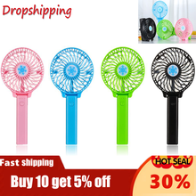 Mini USB Rechargeable Foldable fan 3 Speed Adjustable Handheld FanPortable Hand Cooler Cooling Fan for Outdoor（Without battery!） 2024 - buy cheap