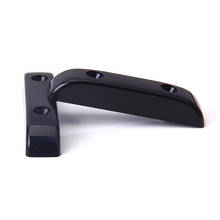 2 THUMB REST FOR PRECISION OR JAZZ BASS / THUMBREST BLACK Plastic W/ 4 Screws 2024 - buy cheap